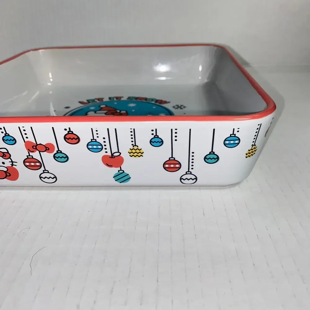 Hello Kitty SanRio Let It Snow Snowglobe Christmas 9
